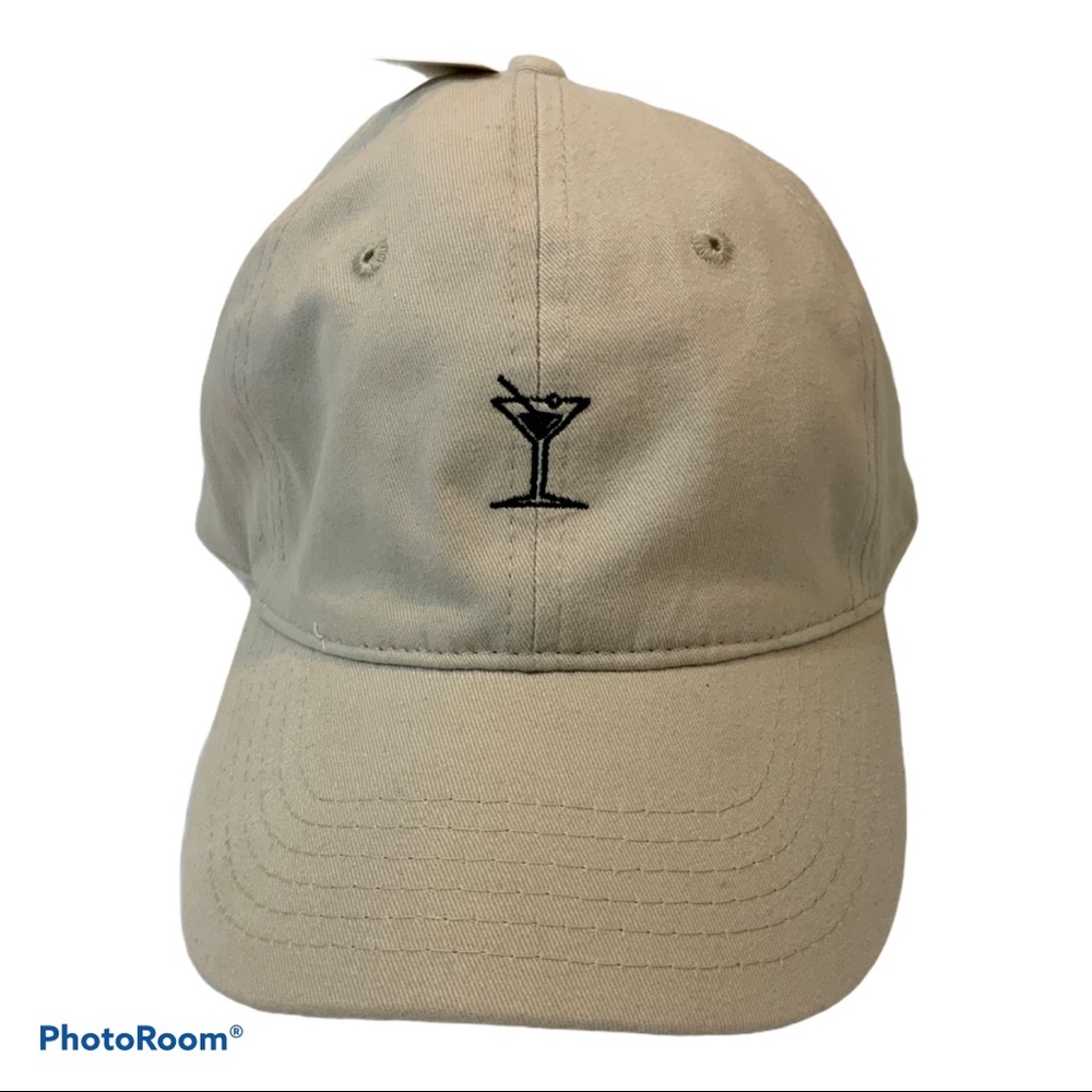 Martini Embroidered Adjustable Baseball Cap NEW - Picture 2 of 5